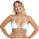 Body Glove Womens Smoothies DITA Solid Slider Triangle Bikini Top Swimsuit