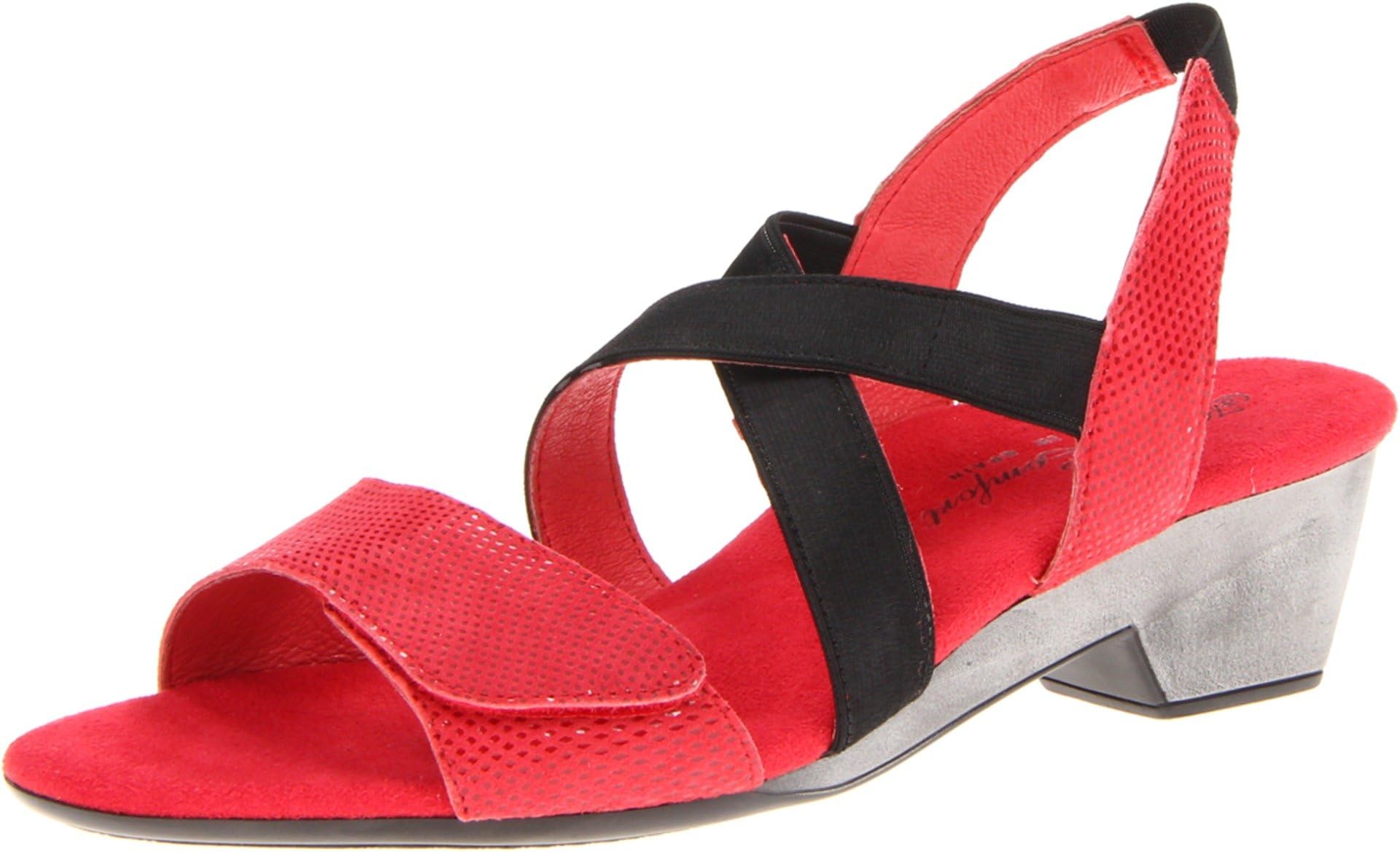 Helle Comfort Women's Falcon Rubi Luxus Sandal 37 (US Women's 6) M