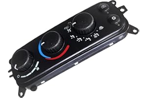 OVSYHEE 599-212 Air Conditioning Heater Control Panel Compatible with Dodge Ram 1500 2500 3500 2002-2005 Fit for Dodge Dakota 2001-2004 A/C HVAC Control Module