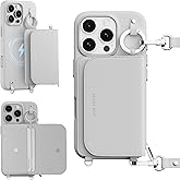 MAGEASY Designed for iPhone 16 Pro Wallet Case 6.3" - Detachable Wallet Case with Crossbody Strap, 16ft Ultimate Drop Protection, [The Only Phone Case with Purse Compatible with MagSafe] | Pouch M