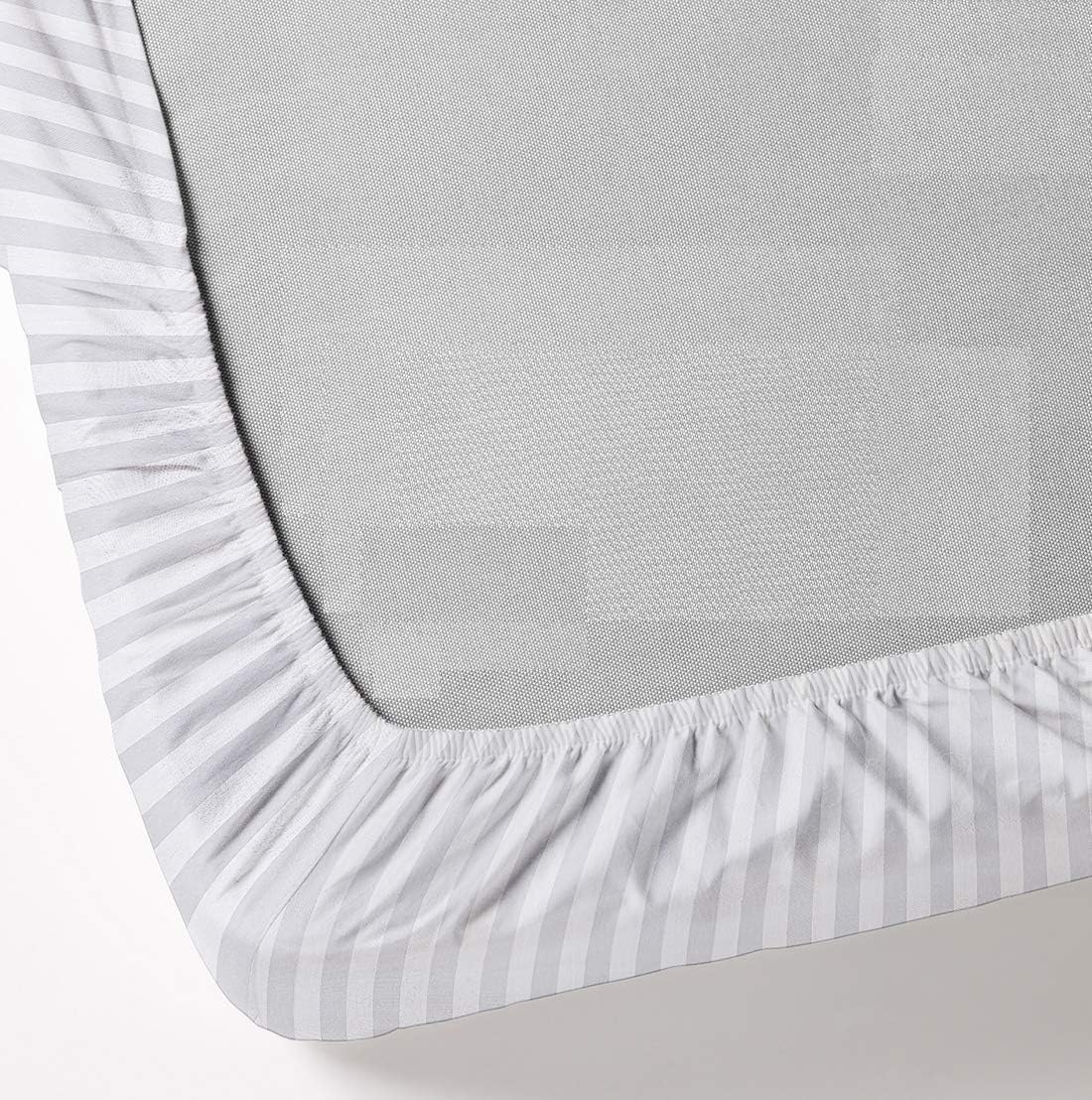 Twin Extra Long Sheets for Dorm Bedding-400 Thread Count - 100% Cotton Sheets - Specially Designed for Dorm Beds - Deep Pocket from 10-15 inches (White Solid,(38 x 80) Twin - XL) : Home & Kitchen