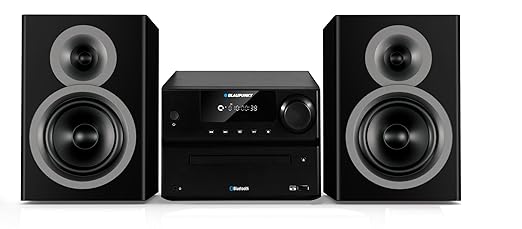 title=Blaupunkt ms35bt Micro HiFi (lettore CD, MP3, USB, Bluetooth, display LCD)