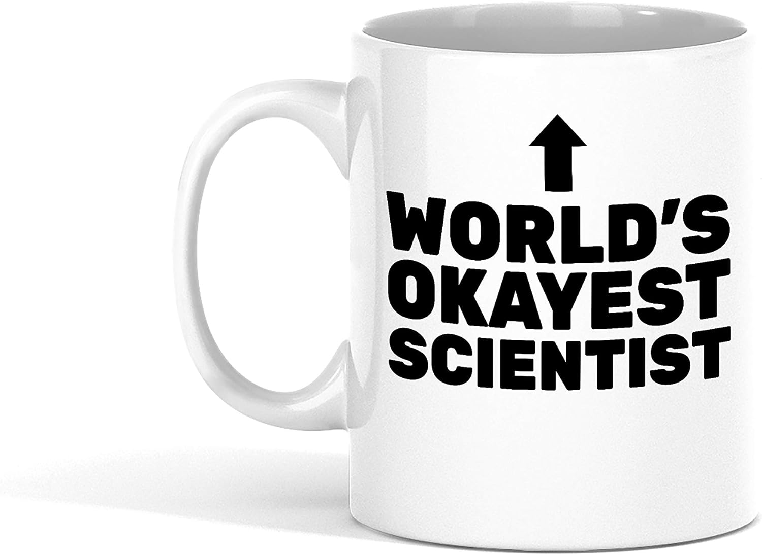 Scientist Coffee Mug WORLD'S OKAYEST