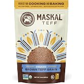 Maskal Teff Organic Brown Teff Grain, 14 Ounce