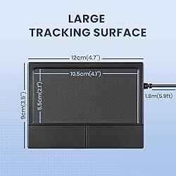 Perixx PERIPAD-504 Wired USB Touchpad, Portable