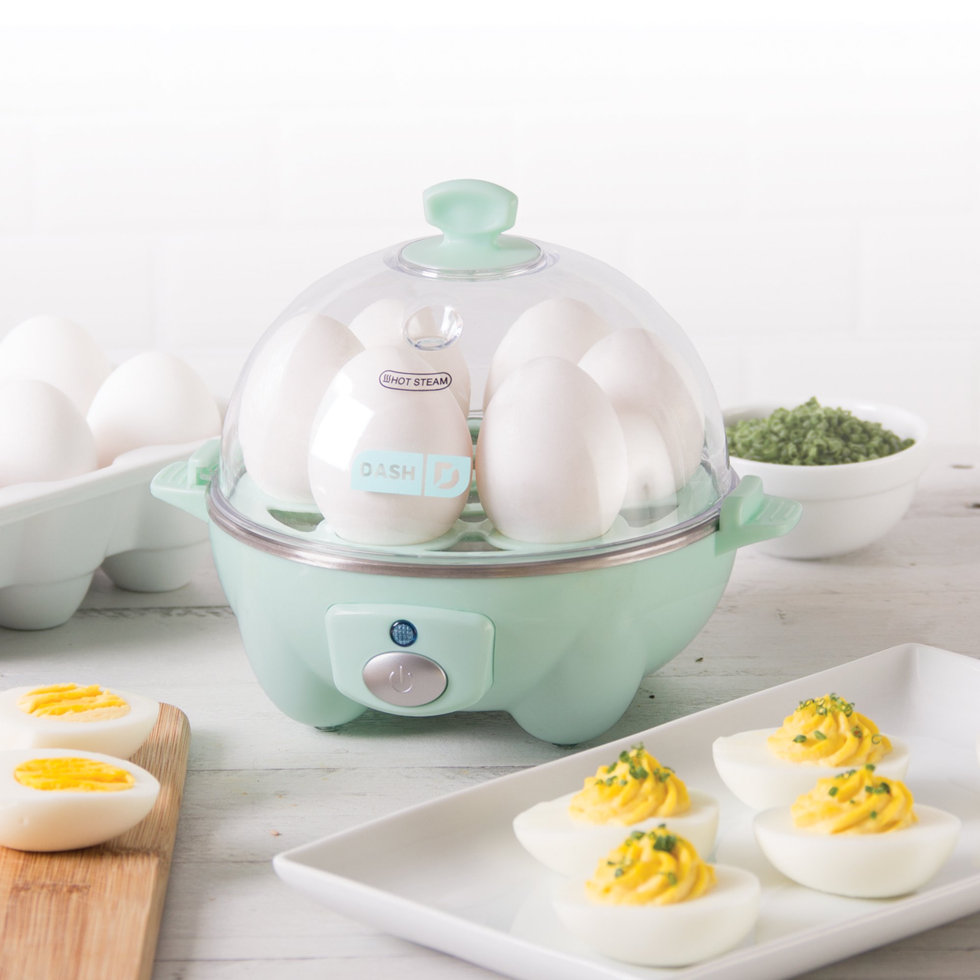 Dash Rapid Egg Cooker 6 Egg Capacity Electric Egg Cooker for Hard Boiled Eggs, eBay