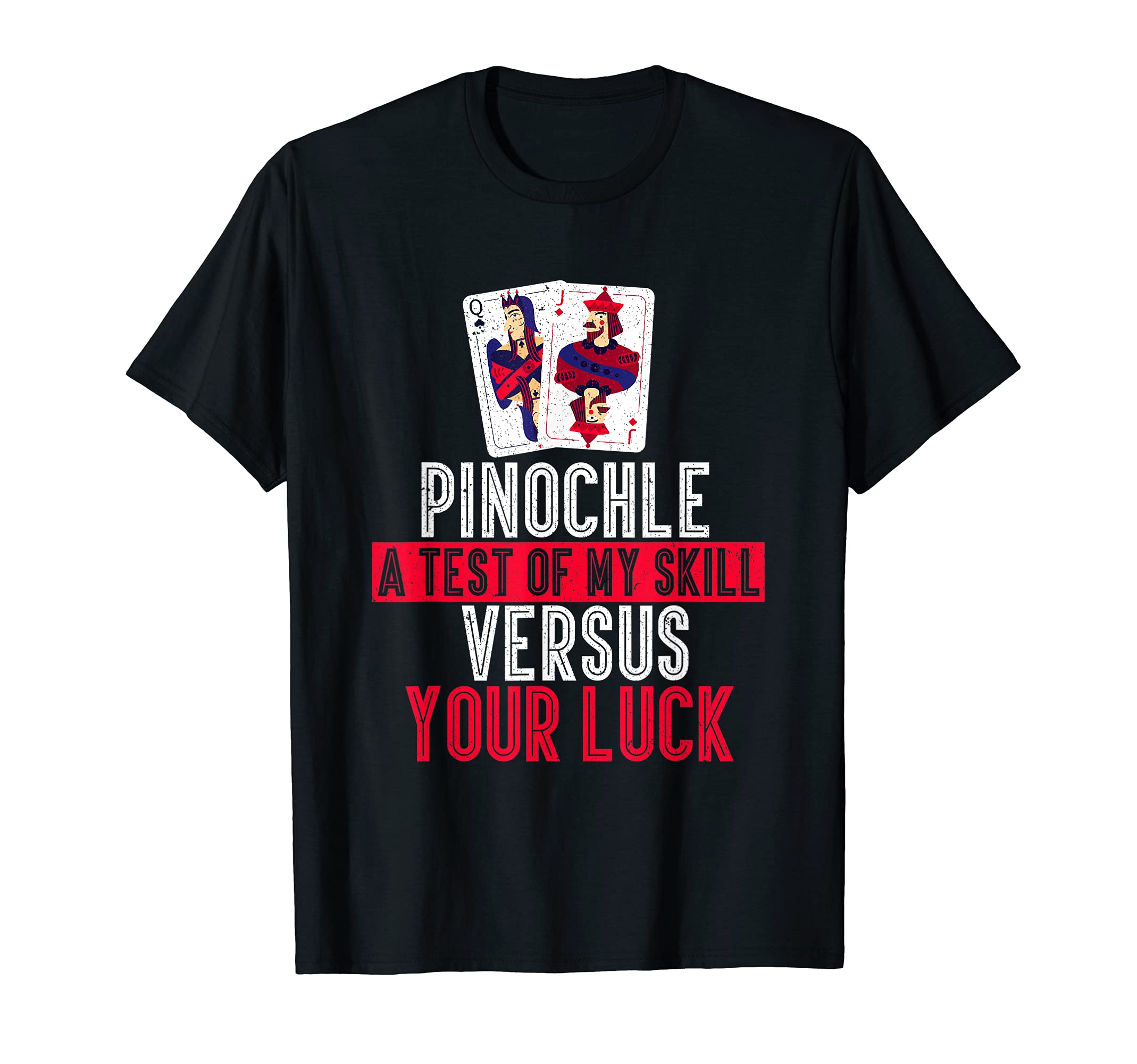 Pinochle Card Game Gamer Player Trick-Taking T-Shirt