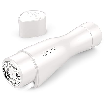 Lytrek Flawless Gesichtshaarentferner,Schmerzloser Damenrasierer Frauen Elektrischer Haarentferner für Gesicht Härchen Lippen