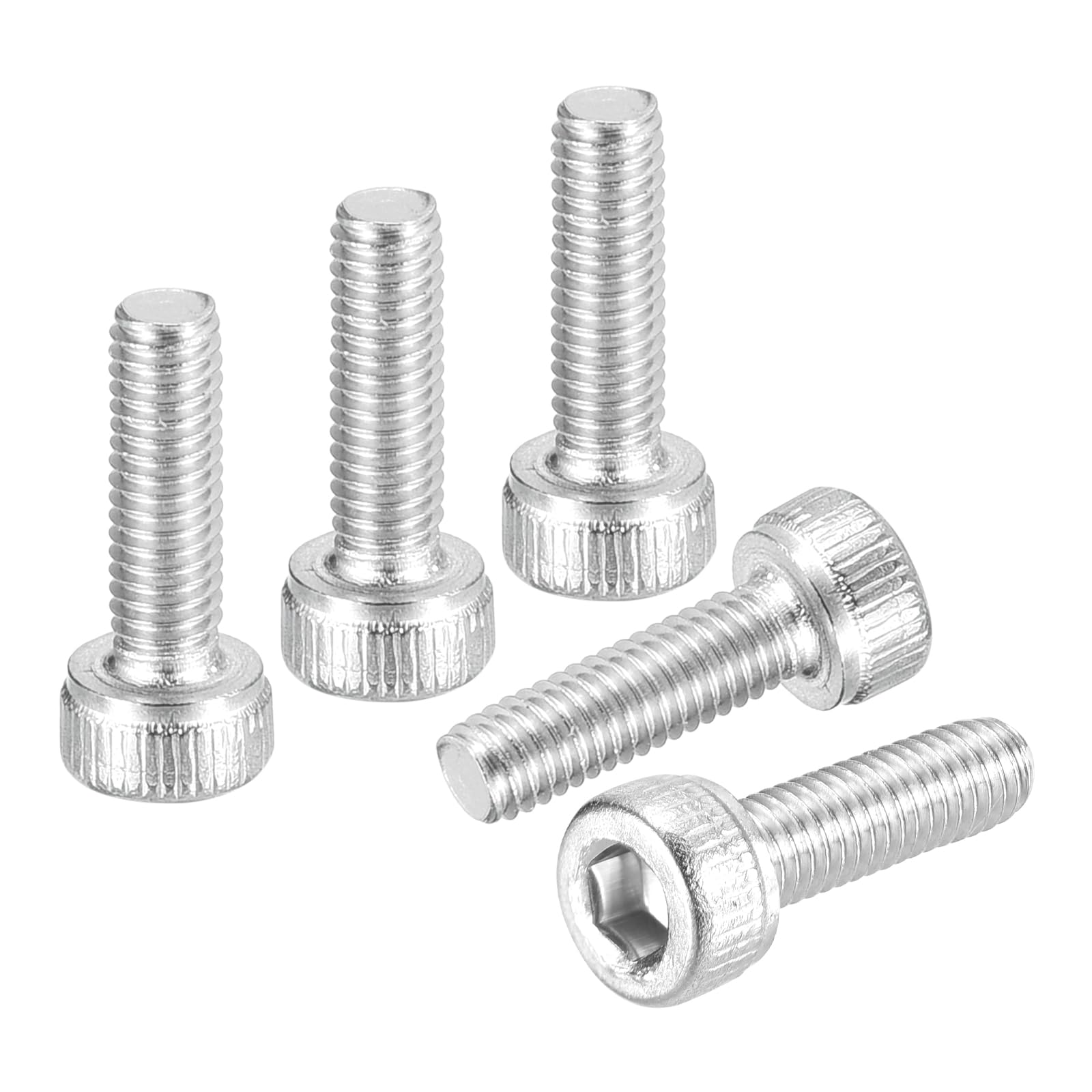 DTGN M3-0.5x10 Socket Head Cap Screws Bolts - 100Pack - Good for Road Bicycle, Mountain Bike, Auto, Motorcycle - 316 Stainless Steel Hex Head Metric Screws - Silver