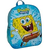 AI ACCESSORY INNOVATIONS Spongebop Square Pants Kids Backpack, 15" School Bag for Girls & Boys, Blue