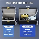lanpard Extra Large Faraday Box for Car Keys 8.6 x 5.1 x 4.1 inches view 6