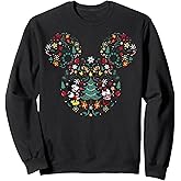 Disney Mickey And Minnie Christmas Mashup Sweatshirt, Long Sleeve