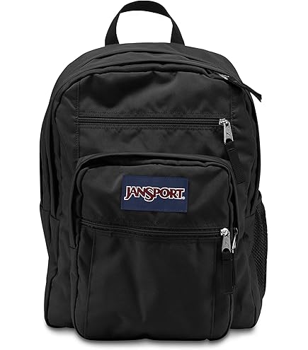 Amazon.com: JanSport Big Student Backpack (Black) : Clothing