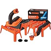 Camco Rhino Ultimate 20' RV Sewer Hose Kit — All-in-One Sewer Hose Solution — 11-Piece Combo Kit Includes Storage Box for Nes