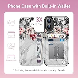 Goodon for iPhone 16 Case Wallet - Flip Folio