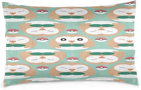 Amazon モクロー 枕カバー まくらカバー 抱き枕カバ だき枕カバー クッションカバー かわいい アニメ キャラクター おしゃれ かわいい 洗える ファスナー式 インテリア 幅７５cm 縦５０cm 子供 枕カバー ピローケース オンライン通販