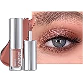Erinde Sombra de Ojos Líquida Mate, Fórmula en Crema Resistente al Agua y a Las Manchas, Color Duradero y Modulable, Tono Mat