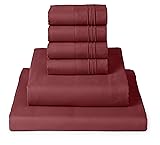 Mellanni King Sheet Set - 6-Piece Iconic Collection