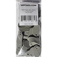 Amazon.com: 145P Tags Telecom Bag (100 Pack), 1