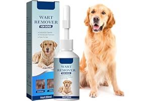 IFUNTECKY Dog Wart Remover, Fast Acting Dog Skin Tag & Wart Removal Treatment Warts Remover for Dogs, No Harm & Pain-Free