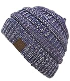 H-6800-816.40 Funky Junque 4 Tone Beanie - Purple