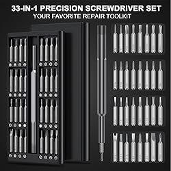 Tanson Precision Screwdriver Set 33-In-1 Small