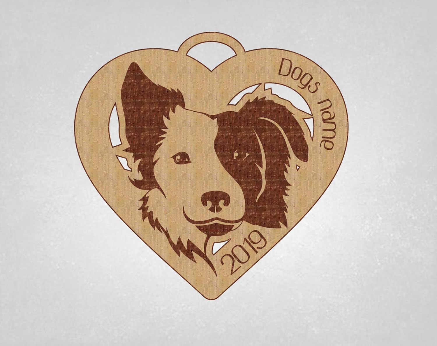 Border Collie, Border Collie Ornament, Personalized Boarder