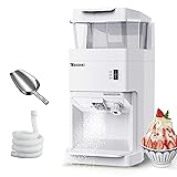 Vtsmax Electric Shaved Ice Machine, 300W Ice Shaver