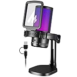 MAONO USB Gaming Microphone for PC, Noise
