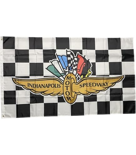 Amazon.com : Dimike Indianapolis Motor Speedway Flag 3x5 Checkered