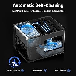 Nugget Ice Maker Countertop, 40lbs/24H, Pebble Ice