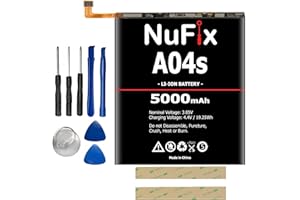 NuFix Battery Replacement Kit for Samsung A04s EB-BA217ABY (Battery + Basic Tools)