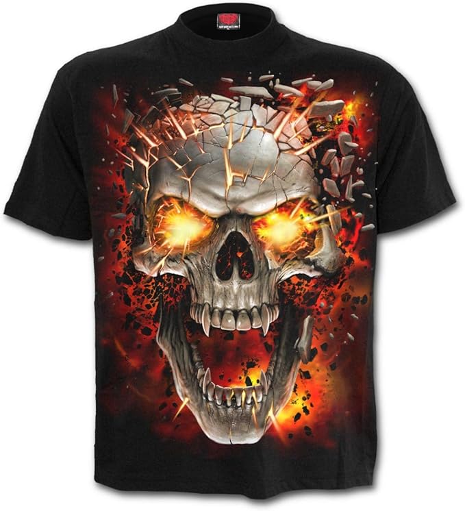 Spiral Direct Wolf Chi-Laceup Full Zip Glitter Hoody Black Capucha para Mujer