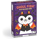 Mudpuppy Ghoul Fish! – Ghoul Version of Classic Kids Go Fish Card Game with Cute Illustrations of Ghoulish Cats for Children Ages 4 and Up, 2-4 Players