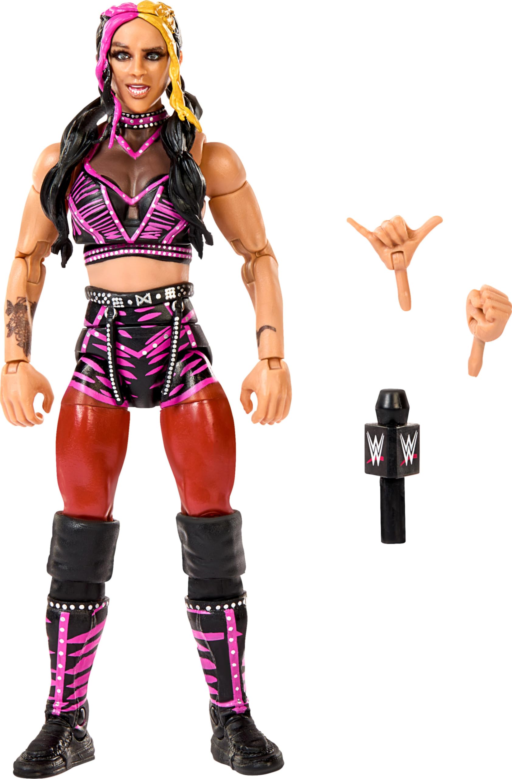 Mattel WWE Elite Collection Action Figure & Accessories, Series #104 Dakota Kai 6-inch Collectible with 25 Articulation Points & Swappable Hands — image 1