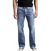 Silver Jeans Co. Men's Zac Relaxed Fit Straight Leg Jean - Legacy