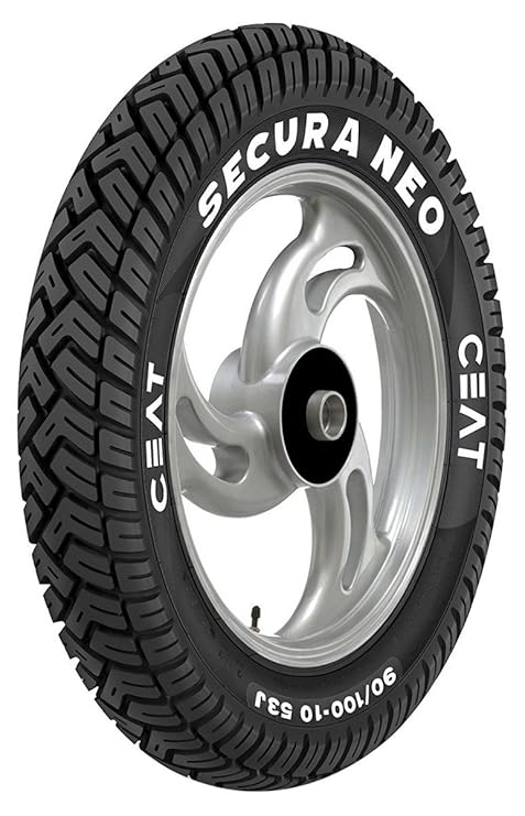 Ceat Secura Neo 3.00-10 42J Tube-Type Scooter Tyre, Front or Rear (Home Delivery)