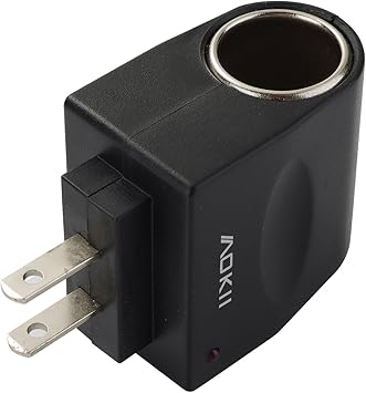 Amazon Com Aokii Ac To Dc Power Socket Adapter Converter 110 220v Mains To 12v Car Cigarette Lighter Socket Power Adapter Charger Household Cigarette Lighter Electronics