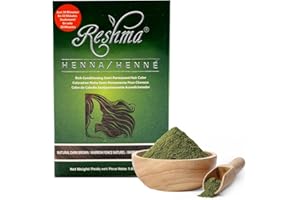 Reshma Beauty 30 Minute Henna Hair Color Infused with Organic Henna Lawsonia Inermis 100% Gray Coverage for Soft, Shiny Hair, Plant-Based Hair Dye—1.05 oz Pack of 1 (Dark Brown)