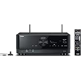 Yamaha RX-V6A Home Theatre Receiver, 7.2 Channel, 4K/120Hz and Dolby Atmos Capable, Built-in USB Port with WiFi, MusicCast an