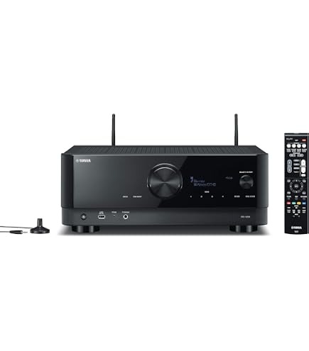 Yamaha RX-V4A Home Theatre Receiver, 5.2 channel, 4K/120Hz capable