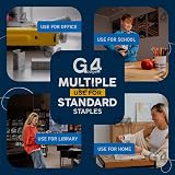 G4Gadget 5200 x 24/6 No 16 Staples 12mm 30 Sheet Capacity 5200/Box view 6