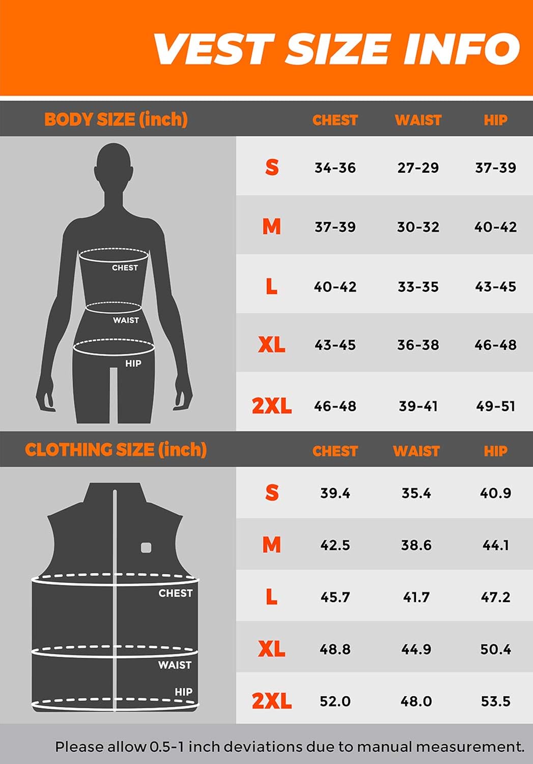 ORORO Women's Lightweight Heated Vest with Battery Pack at  Women's Coats Shop