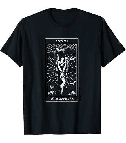 Amazon.com: Elvira Macabre Mobile Men's T-Shirt Oversize Print Tee