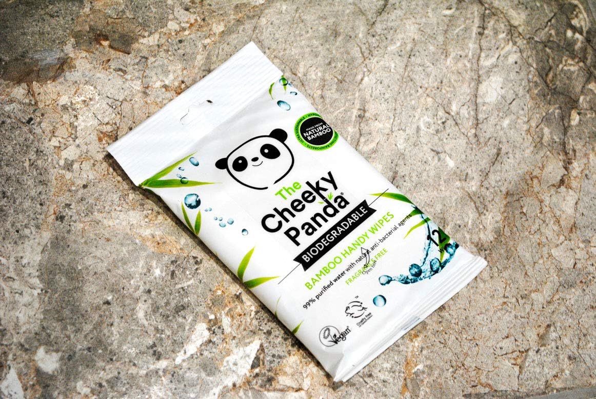 The Cheeky Panda - Bamboo Handy Wipes, White, 864 count (Pack of 1) - Image 5