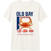 Old Bay Retro Crab and Seafood Seasoning Foodie Premium Tri-Blend T-Shirt