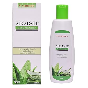 Atrimed Moish Herbal Moisturizer for skin nourishment, 200 ml