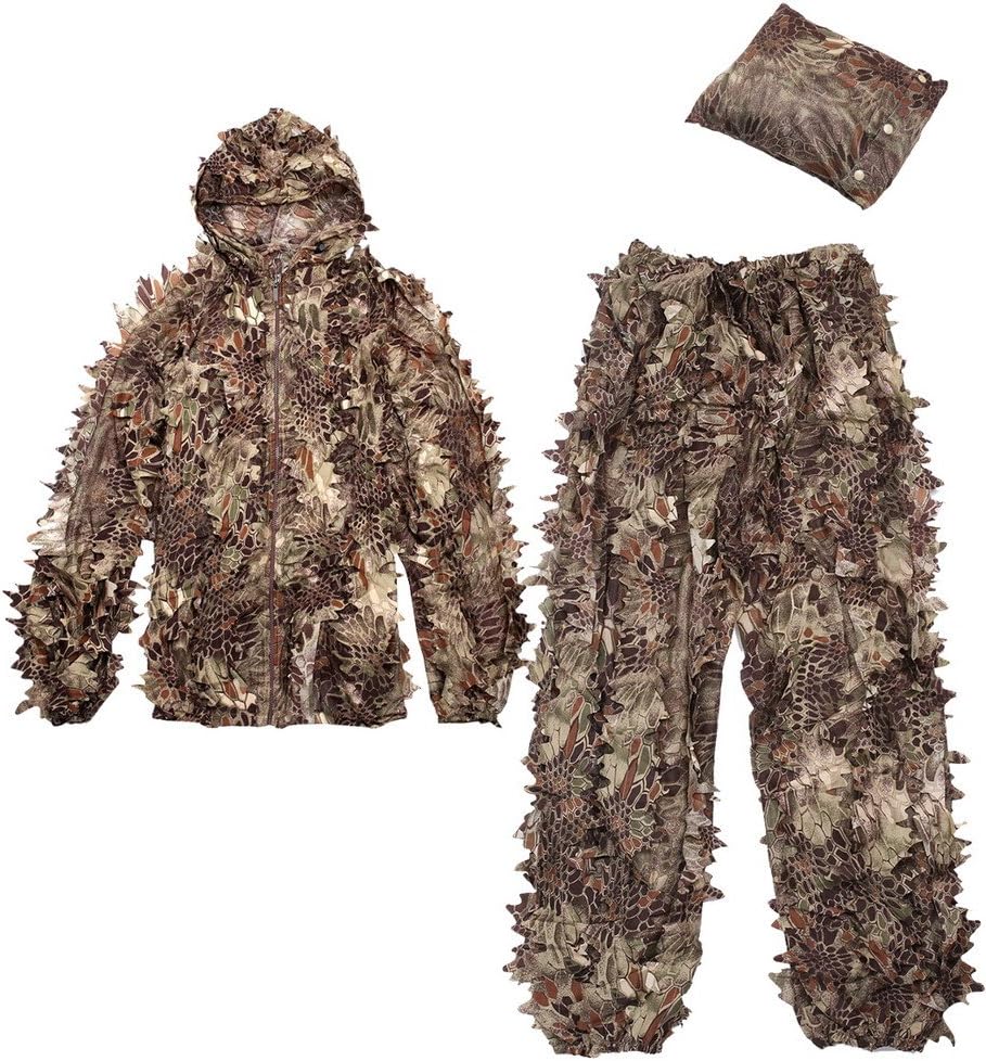 tute di ghillie woodland