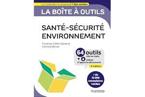 La boîte à outils Santé-Sécurité-Environnement - 5e éd.: 64 outils et méthodes (French Edition)