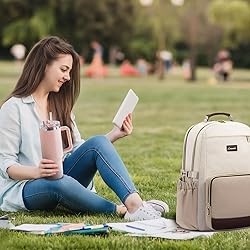 LOVEVOOK Laptop Backpack for Women with Pouch